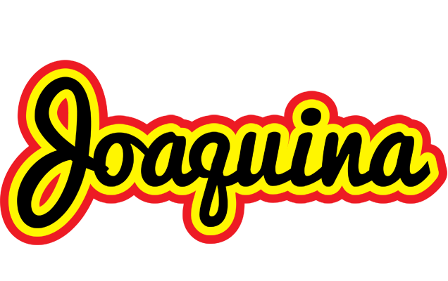 Joaquina flaming logo