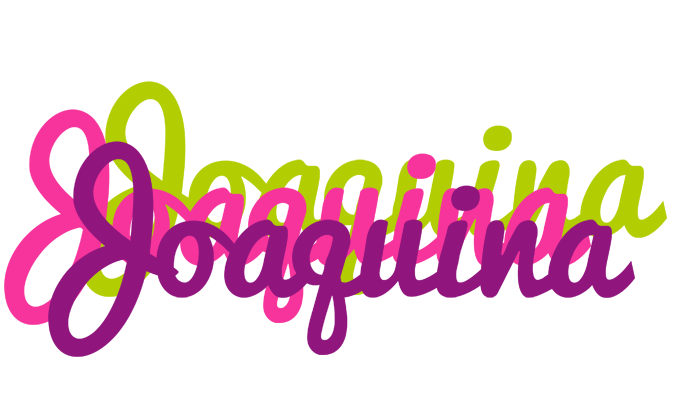 Joaquina flowers logo