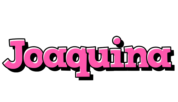 Joaquina girlish logo
