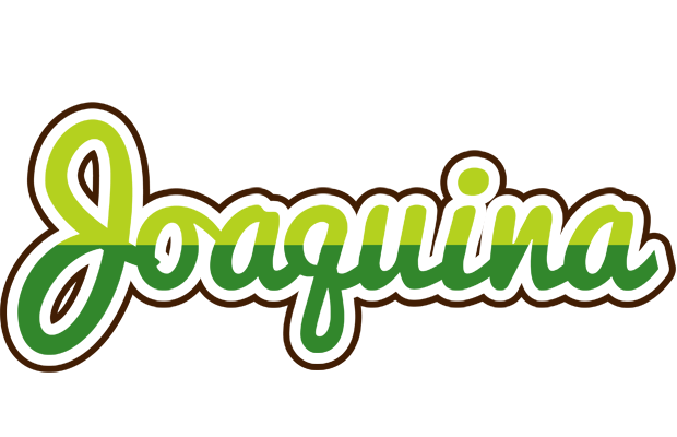 Joaquina golfing logo