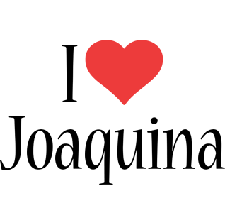 Joaquina i-love logo