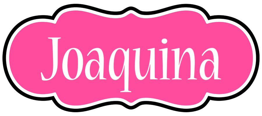 Joaquina invitation logo