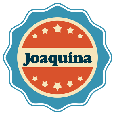 Joaquina labels logo