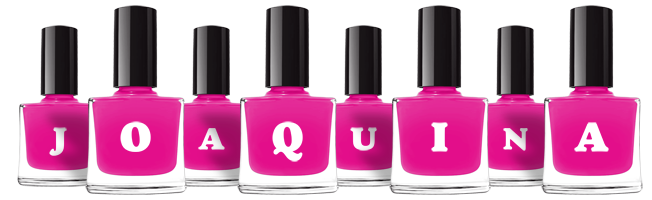 Joaquina nails logo