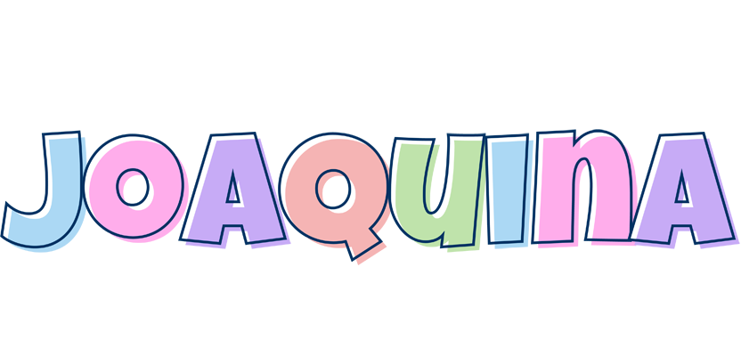 Joaquina pastel logo