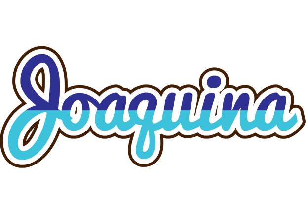 Joaquina raining logo