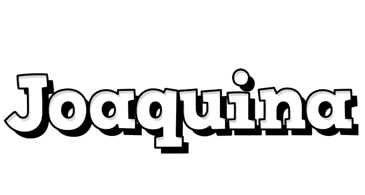 Joaquina snowing logo