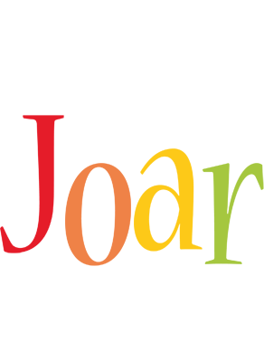 Joar birthday logo