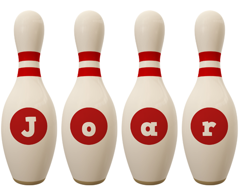 Joar bowling-pin logo
