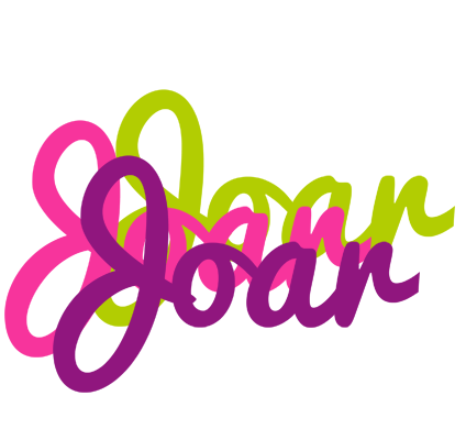 Joar flowers logo