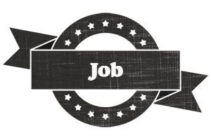 Job grunge logo