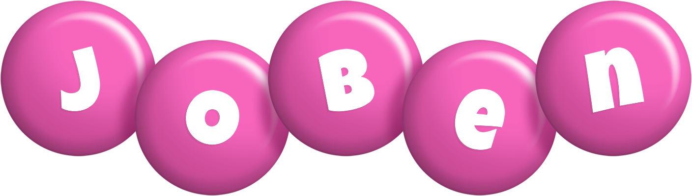 Joben candy-pink logo