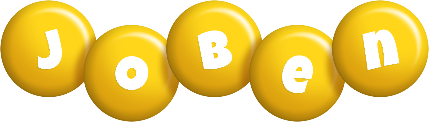 Joben candy-yellow logo