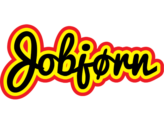 Jobjørn flaming logo