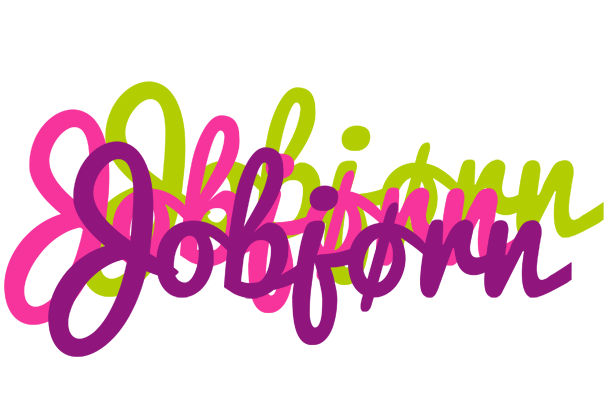 Jobjørn flowers logo