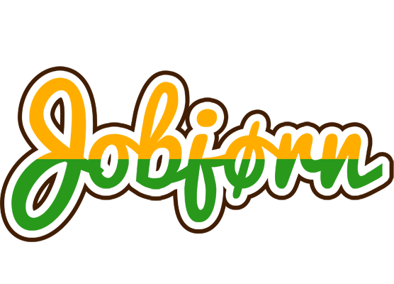 Jobjørn banana logo