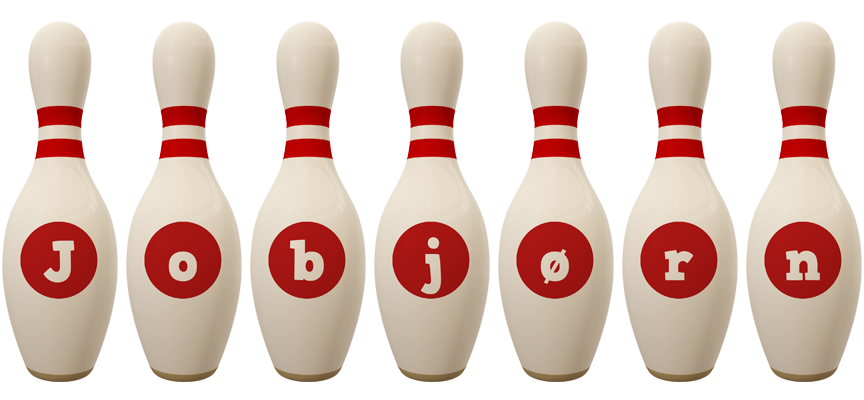 Jobjørn bowling-pin logo