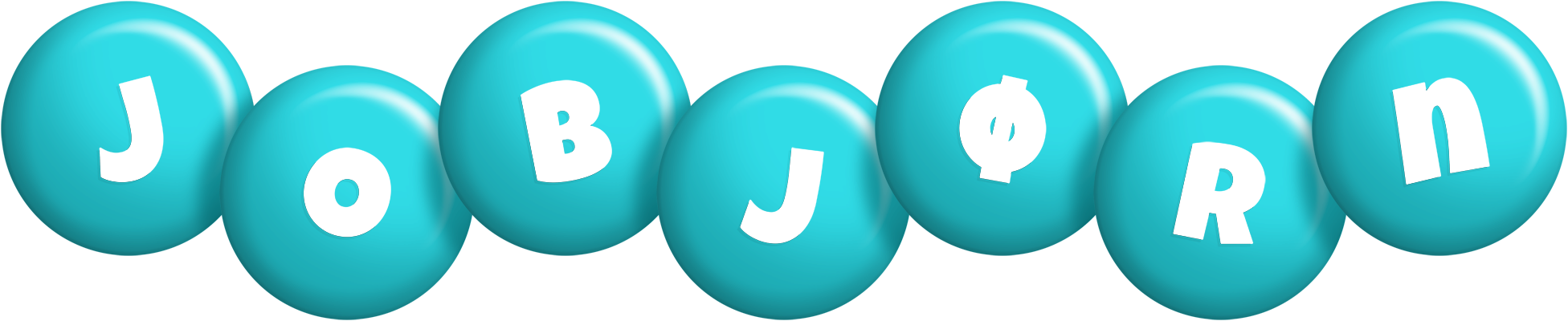 Jobjørn candy-azur logo
