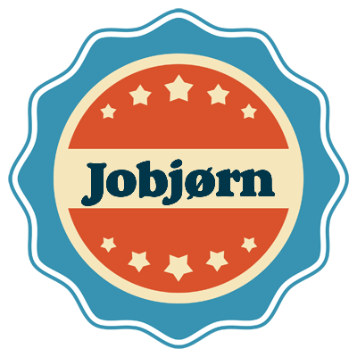 Jobjørn labels logo