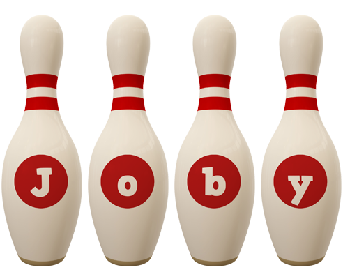Joby bowling-pin logo