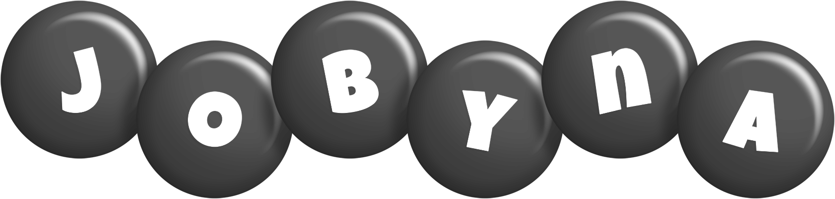 Jobyna candy-black logo