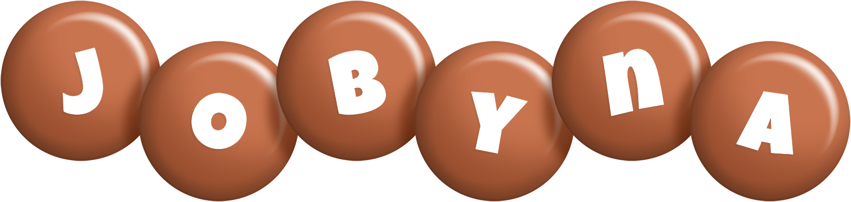 Jobyna candy-brown logo