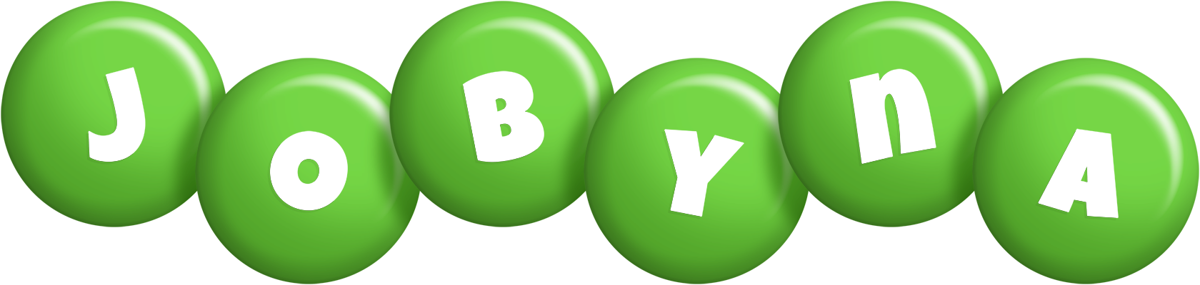 Jobyna candy-green logo