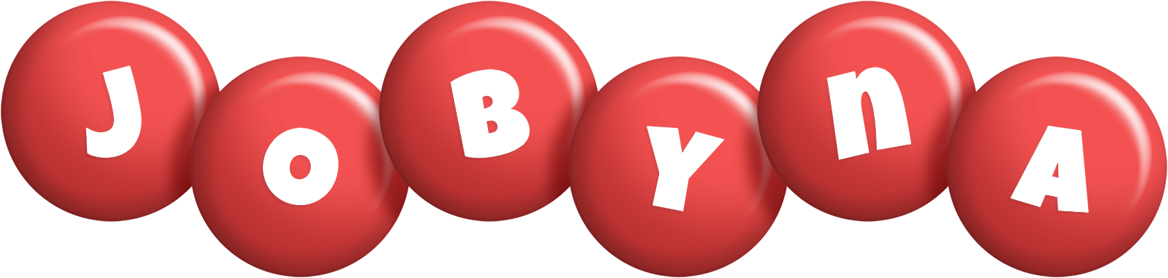 Jobyna candy-red logo