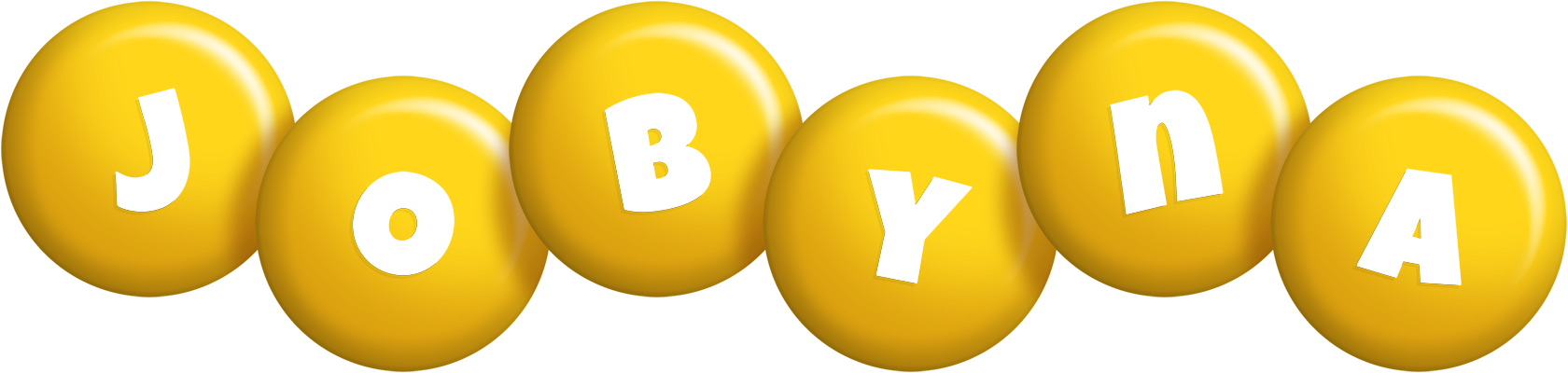 Jobyna candy-yellow logo