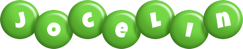 Jocelin candy-green logo