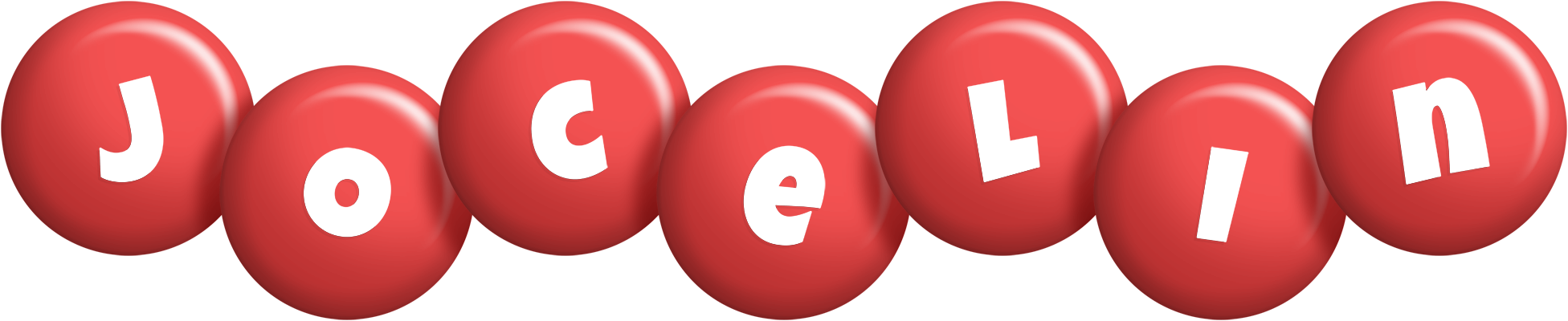 Jocelin candy-red logo