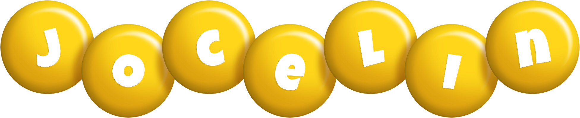 Jocelin candy-yellow logo