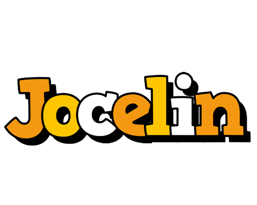 Jocelin cartoon logo