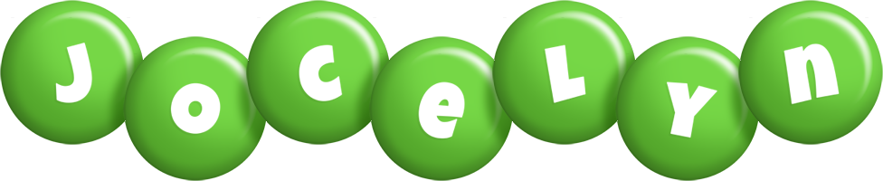 Jocelyn candy-green logo