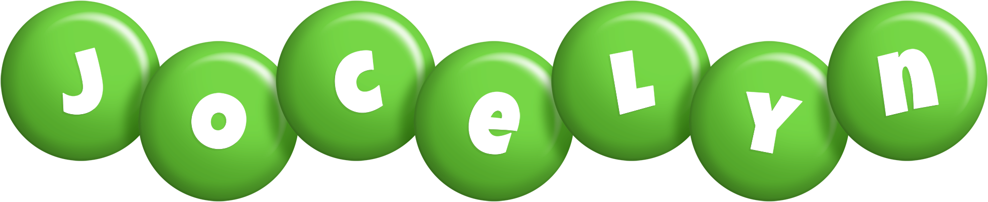 Jocelyn candy-green logo