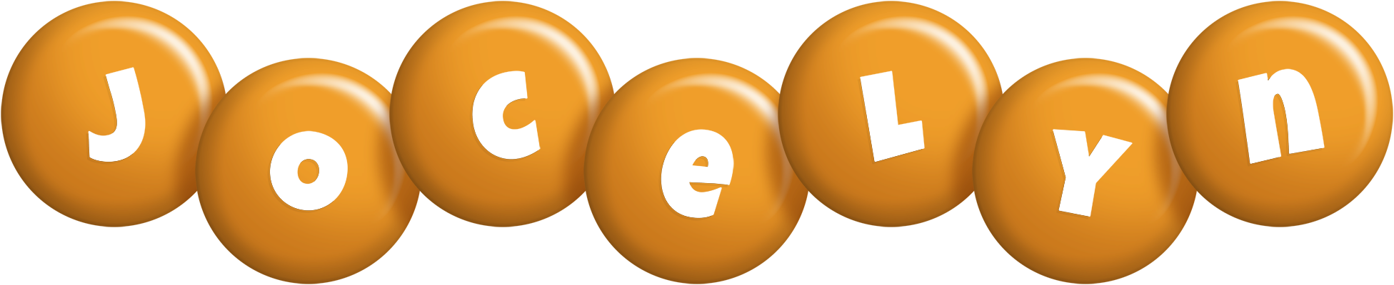 Jocelyn candy-orange logo