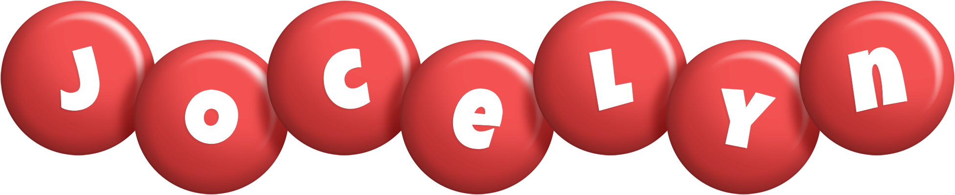 Jocelyn candy-red logo