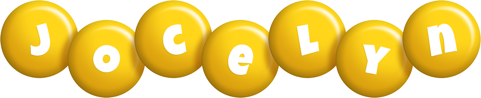 Jocelyn candy-yellow logo