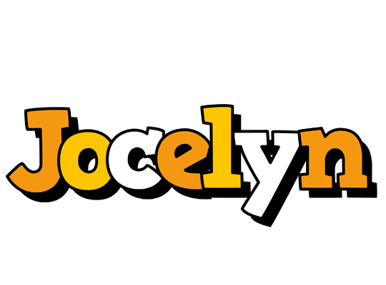 Jocelyn cartoon logo