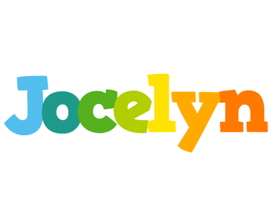 Jocelyn rainbows logo