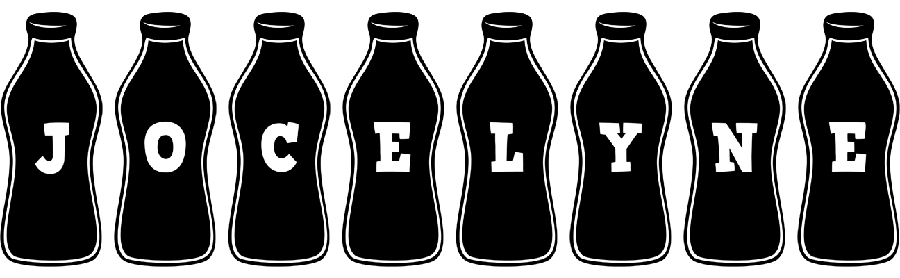 Jocelyne bottle logo