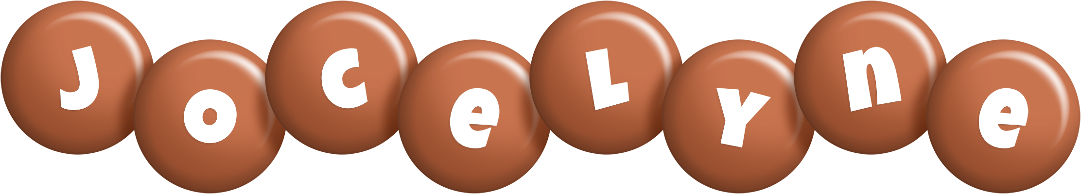 Jocelyne candy-brown logo