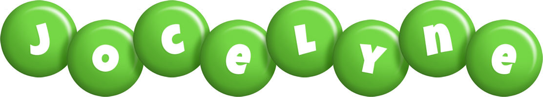 Jocelyne candy-green logo