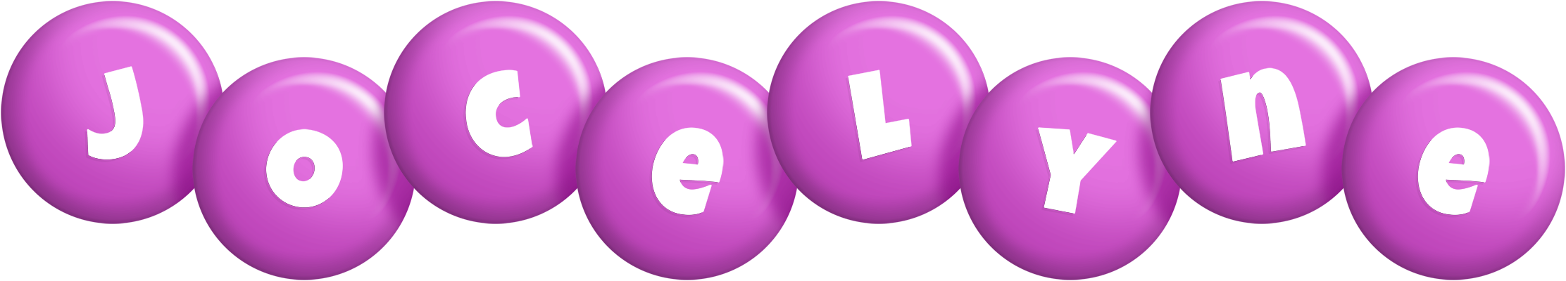Jocelyne candy-purple logo