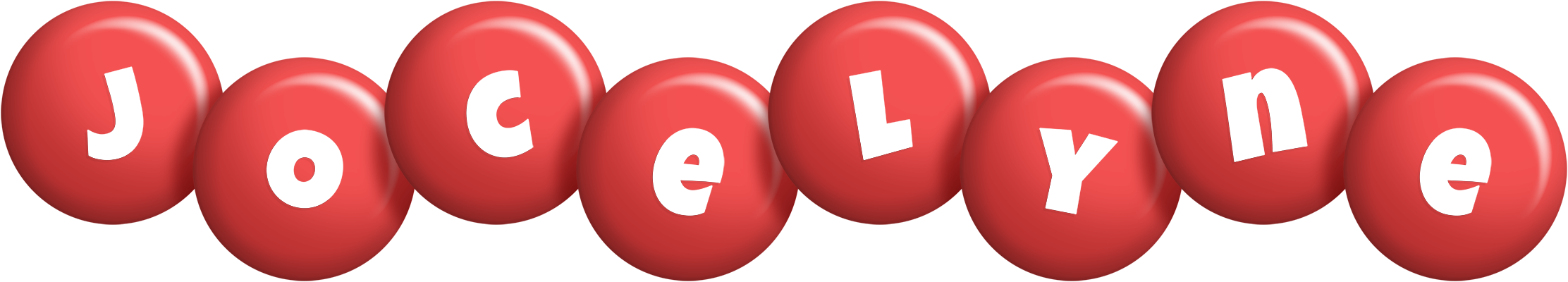 Jocelyne candy-red logo