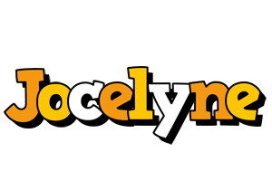 Jocelyne cartoon logo