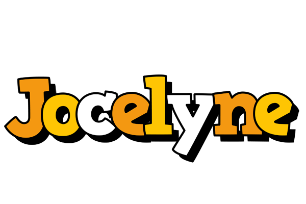 Jocelyne cartoon logo