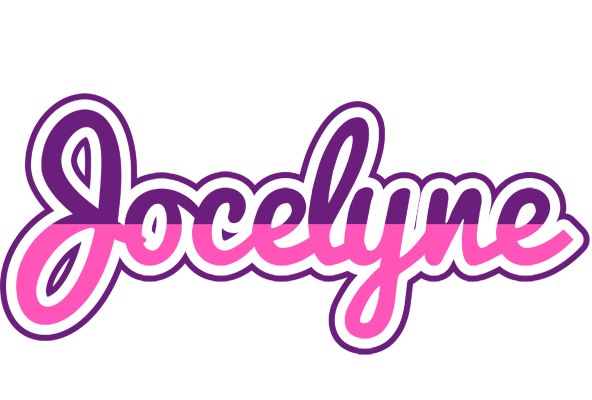 Jocelyne cheerful logo