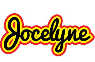 Jocelyne flaming logo