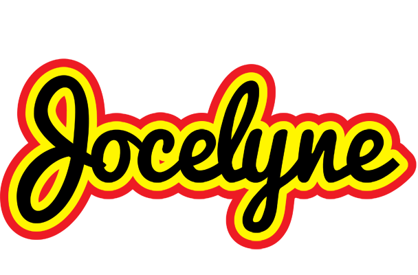 Jocelyne flaming logo